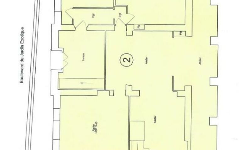 LOTUS BLEU - GRAND BUREAU SUR 2 ETAGES